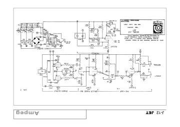 Ampeg J12 JET schematic circuit diagram